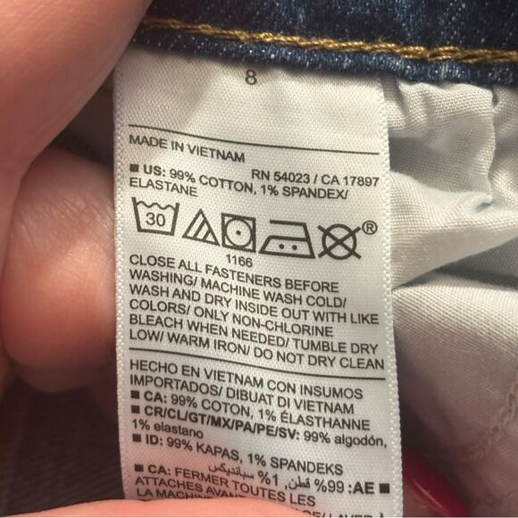 Old Navy Women's Mid-Rise Boyfriend Straight Jeans Size 8 - Picture 4 of 4